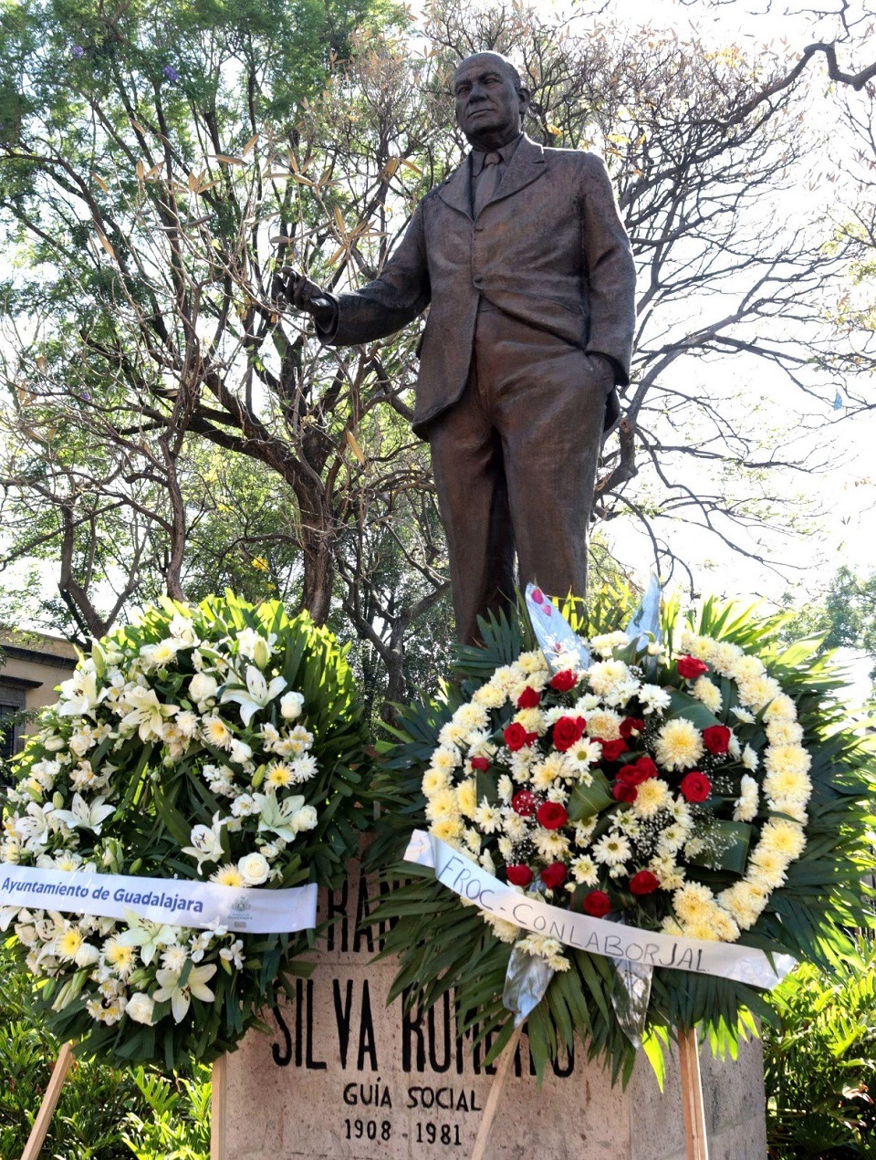 Conmemoración del natalicio de Francisco Silva Romero