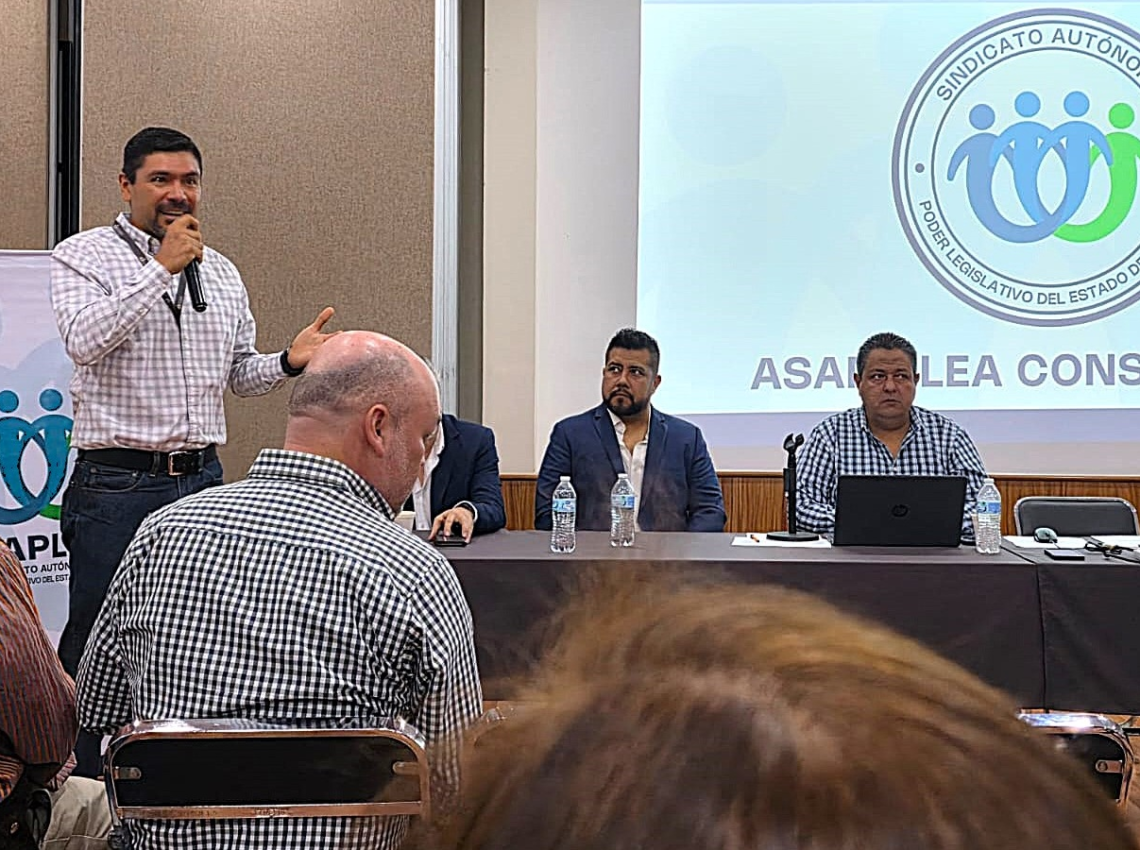 Trabajadores del Congreso de Jalisco crean sindicato autónomo y anuncian nueva agenda de transparencia sindical