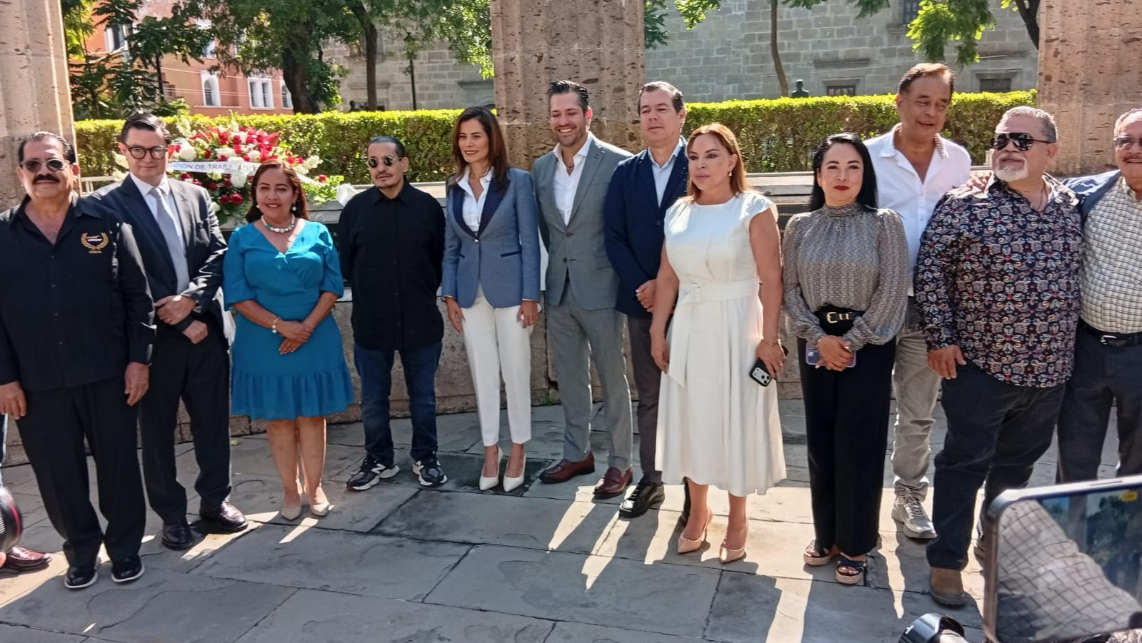 FTJ-CTM Jalisco conmemora el 128 aniversario del natalicio de Heliodoro Hernández Loza.